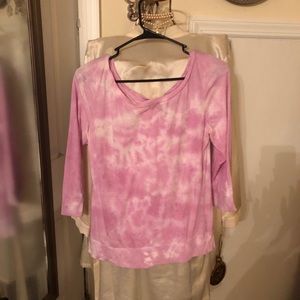 Mossimo tie-dyed top